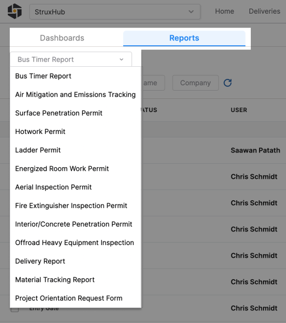 StruxHub Product Release - 161 - Reports (2)